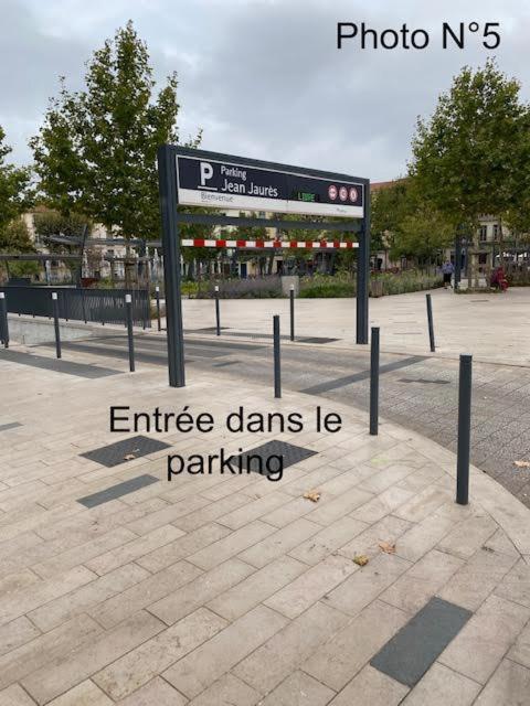 Joli Appartement Hypercentre T2, Classe Meuble De Tourisme 3 Avec Parking Gratuit Béziers Exterior foto